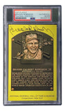 Brooks Robinson Signed 4x6 Baltimore Orioles HOF Plaque Card PSA/DNA 85025710 Sports Integrity