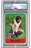 Bruce Lietzke Signed 1982 Donruss PGA #4 Trading Card PSA/DNA