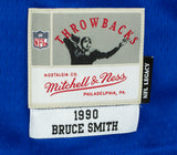 Bruce Smith Signed Buffalo Bills Blue Mitchell & Ness Football Jersey JSA ITP Sports Integrity