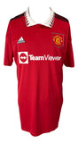 Bruno Fernandes Signed Manchester United Adidas Soccer Jersey BAS