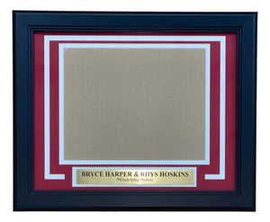 Bryce Harper Rhys Hoskins Phillies 8x10 Horizontal Photo Frame Kit Sports Integrity