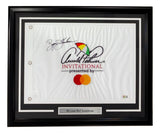 Bryson DeChambeau Signed Framed Arnold Palmer Invitational Golf Flag BAS