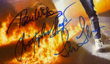 Christopher Lloyd Wilson Thompson Signed Back To The Future 11x17 Photo JSA