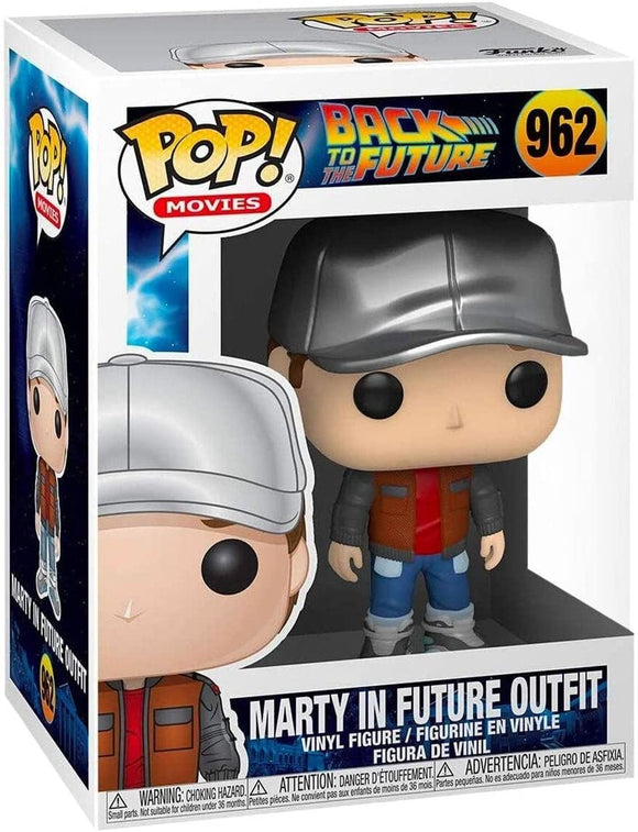 Back To The Future Marty In Future Outfit Funko Pop #962 Sports Integrity