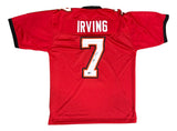 Bucky Irving Tampa Bay Signed Red Football Jersey BAS