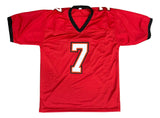 Bucky Irving Tampa Bay Signed Red Football Jersey BAS