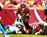 Bucky Irving Signed 16x20 Tampa Bay Buccaneers Photo BAS