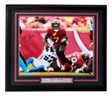 Bucky Irving Signed Framed 16x20 Tampa Bay Buccaneers Photo BAS