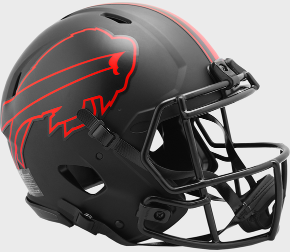 Buffalo Bills Full Size Alternate Eclipse Replica Speed Football Helmet