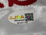 Buster Douglas Signed Custom White Boxing Trunks JSA QR