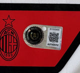 Cafu Signed AC Milan 2007 Champions League Adidas Soccer Jersey BAS