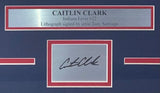 Caitlin Clark Framed 13x19 Fever Litho Signed by Tony Santiago w/ Laser Auto