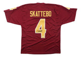 Cam Skattebo Arizona State Signed Maroon Football Jersey JSA