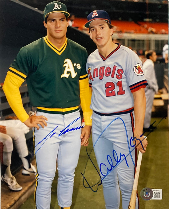 Autographed TIM RAINES 8X10 Chicago White Sox photo