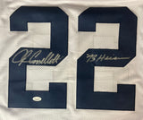 John Cappelletti Signed Custom White College Football Jersey 73 Heisman JSA ITP Sports Integrity