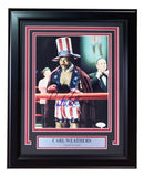 Carl Weathers Signed Framed 8x10 Apollo Creed Rocky Photo JSA