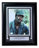 Carl Weathers Signed Framed 8x10 Predator Photo JSA