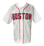 Carl Yastrzemski Boston Signed White Baseball Jersey TC 67 BAS