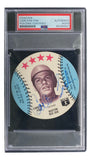 Carlton Fisk Signed 1976 MSA Boston Red Sox Disc Card PSA/DNA Sports Integrity