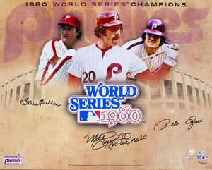 Carlton Rose Schmidt Signed 16x20 Phillies 1980 World Series Photo Fanatics
