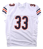 Charles Peanut Tillman Chicago Signed White Pro-Cut Football Jersey JSA QR