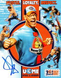 John Cena 11x14 WWE Hustle Loyalty Respect Collage Photo BAS