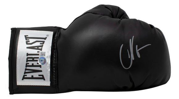 Chad Johnson Signed Black Right Hand Everlast Boxing Glove BAS