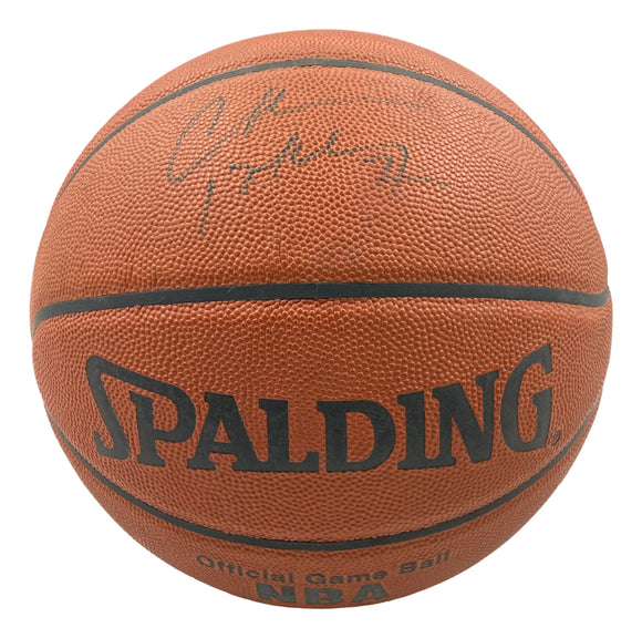 Charles Barkley Philadelphia 76ers Signed Spalding Authentic NBA Basketball PSA