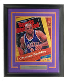 Charles Barkley Signed Framed 11x14 Phoenix Suns SI Magazine Cover Photo BAS