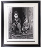 Charlie Chaplin The Kid Framed 16.5x22 Historical Photo Archive Giclee #9/375