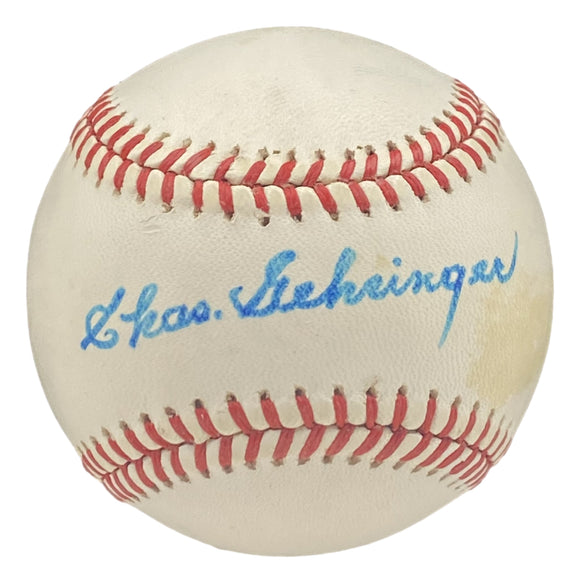Charlie Gehringer Detroit Signed Official American League Baseball BAS BH080142 Sports Integrity