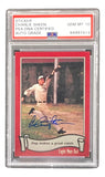 Charlie Sheen Signed 1988 Pacific #41 Eight Men Out Trading Card PSA/DNA Gem MT 10 Sports Integrity