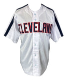 Charlie Sheen Signed White Rick Vaughn Baseball Jersey Wild Thing Inscribed JSA