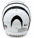 Ja'Marr Chase Signed Cincinnati Bengals FS White Authentic Speed Helmet BAS
