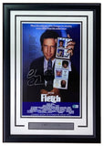 Chevy Chase Signed Framed 11x17 Fletch Movie Poster Photo BAS