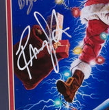 Chevy Chase Quaid D'Angelo Signed Framed 11x17 Christmas Vacation Photo JSA Sports Integrity