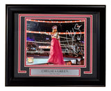 Chelsea Green Signed Framed 8x10 WWE Apron Photo Fanatics