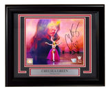 Chelsea Green Signed Framed 8x10 WWE Entrance Photo Fanatics