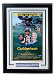 Chevy Chase Signed Framed 11x17 Caddyshack Movie Poster Photo BAS