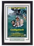 Chevy Chase Signed Framed 11x17 Caddy Shack Movie Poster Photo JSA