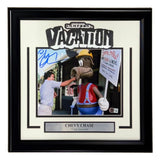 Chevy Chase Signed Framed 8x10 National Lampoon's Vacation Photo BAS