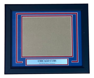 Chicago Cubs 2016 World Series 8x10 Horizontal Photo Frame Kit Sports Integrity