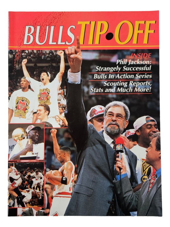 Chicago Bulls 1996 Bulls Tip Off Magazine