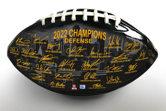 Kansas City Chiefs Super Bowl LVII Football w/ Facsimile Signatures