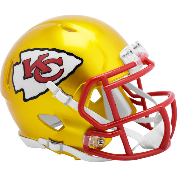 Kansas City Chiefs Flash Mini Speed Helmet Sports Integrity