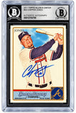 Chipper Jones Signed 2011 Topps A&G #53 Braves Trading Card BAS