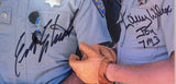 Erik Estrada Larry Wilcox Dual Signed Framed 11x14 CHIPS Photo BAS