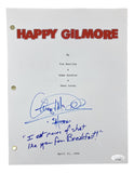 Christopher McDonald Signed Happy Gilmore Movie Script 2 w/ 2 Inscriptions JSA