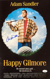 Christopher McDonald Signed 11x17 Happy Gilmore Black Photo by Sports Integrity, featuring a scene from Happy Gilmore. Authenticated by JSA.