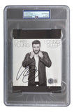 The Sports Integrity Chris Young Signed Slabbed Losing Sleep CD Booklet is authenticated and sealed by PSA in a clear slab with certification label.